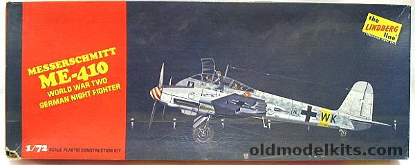 Lindberg 1/72 Messerschmitt Me-410, 473-100 plastic model kit